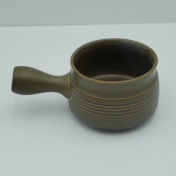 Denby Langley Sherwood Stick Handle Soup Bowls Lidded Chili Chowder Crocks - Picture 5 of 5